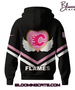 Calgary Flames x Valentine Game Day 2025 Limited Edition Hoodie