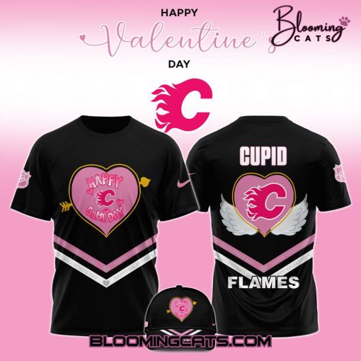 Calgary Flames x Valentine “Game Day” 2025 Limited Edition T-shirt