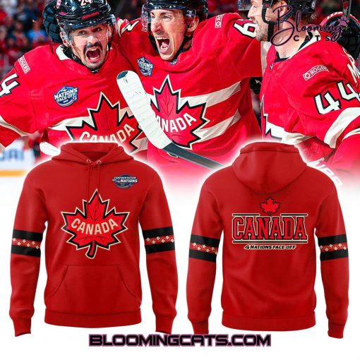 Canada Fanatics 2025 4 Nations Face-Off Red Hoodie