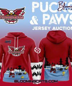 Carolina Thunderbirds x Pucks and Paws 2025 Limited Edition Hoodie