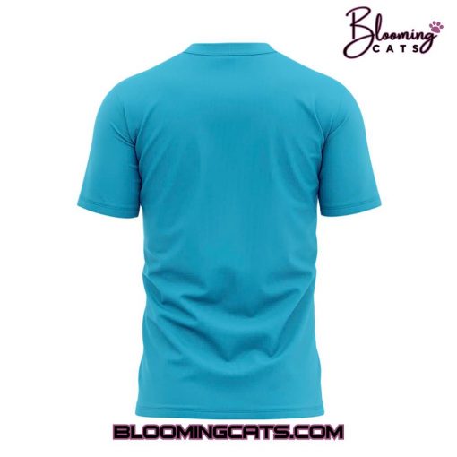 Charlotte Checkers Neon Night Blue T-Shirt