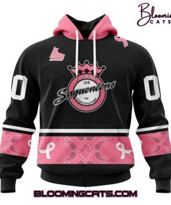 Chicoutimi Saguenéens x Fights Breast Cancer Pink Hoodie