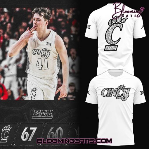 Cincinnati Basketball 2025 Limited “Ice White Cincy” Shirt