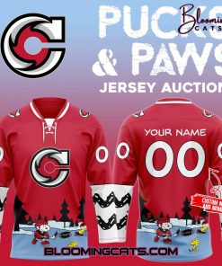 Cincinnati Cyclones x Pucks and Paws 2025 Limited Edition Jersey