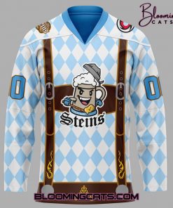 Cincinnati Cyclones x Zinzinnati Steins Night Jersey