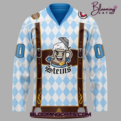 Cincinnati Cyclones x Zinzinnati Steins Night Jersey