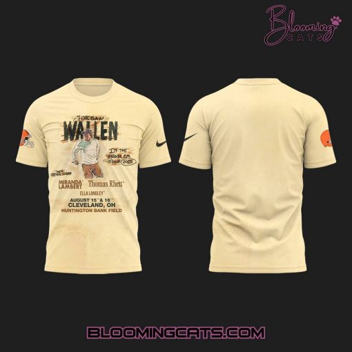 Cleveland Browns x Morgan Wallen “I’m The Problem Tour 2025” T-shirt