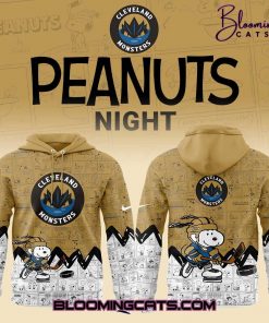 Cleveland Monsters 75th Anniversary of Peanuts Limited Edition Hoodie