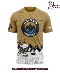 Cleveland Monsters 75th Anniversary of Peanuts Limited Edition Shirt