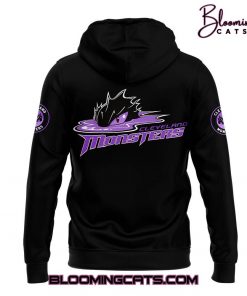 Cleveland Monsters Hockey Fight Cancer 2025 Limited Edition Black Hoodie