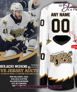 Cleveland Monsters x Lumberjacks JERSEY AUCTION Limited Edition Jersey