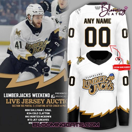 Cleveland Monsters x Lumberjacks JERSEY AUCTION Limited Edition Jersey