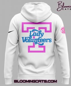 Coach Kim Caldwell x Lady Vols Volunteers Basketball White Hoodie