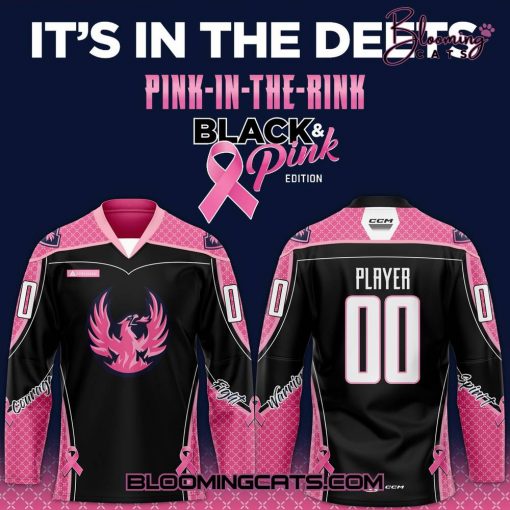 Coachella Valley Firebirds “Pink In The Rink” Limited Edition Hockey Jersey