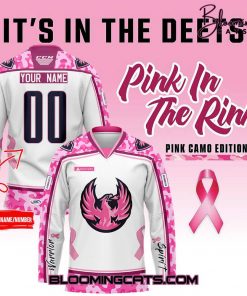 Coachella Valley Firebirds “Pink in the Rink” Limited Edition Jersey