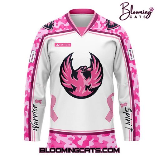 Coachella Valley Firebirds “Pink in the Rink” Limited Edition Jersey