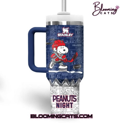 Columbus Blue Jackets “Peanuts Night” 2025 Stanley Tumbler