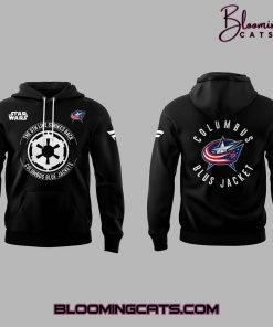 Columbus Blue Jackets Star Wars Night 2025 Limited Edition Black Hoodie