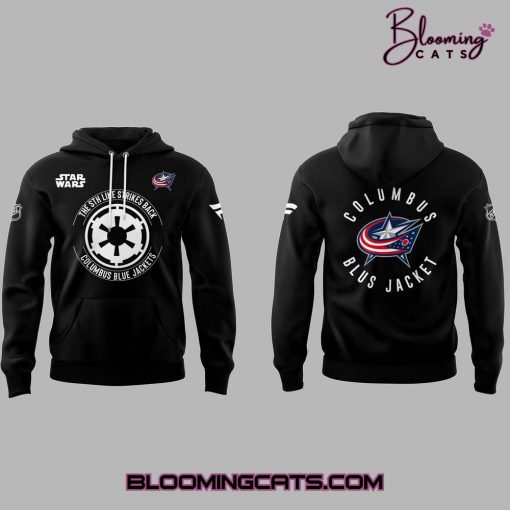 Columbus Blue Jackets Star Wars Night 2025 Limited Edition Black Hoodie