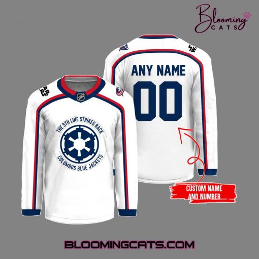 Columbus Blue Jackets Star Wars Night 2025 Limited Edition Hockey Jersey