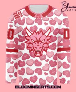 Columbus River Dragons x Valentines Day 2025 Limited Edition Jersey