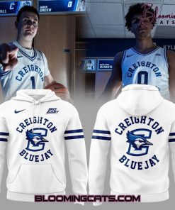 Creighton Bluejays Basketball Alumni Day 2025 White Hoodie