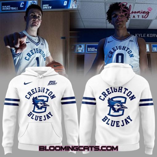 Creighton Blue Jays Basketball Alumni Day 2025 White Hoodie