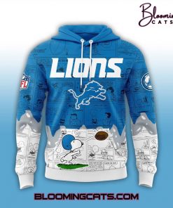 Detroit Lions 75th Anniversary of Peanuts Limited Edition Hoodie