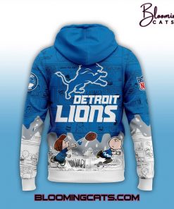 Detroit Lions 75th Anniversary of Peanuts Limited Edition Hoodie