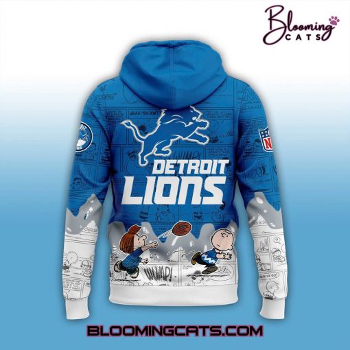 Detroit Lions 75th Anniversary of Peanuts Limited Edition Hoodie