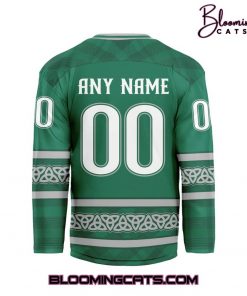 Detroit Red Wings NHL St Patricks Day 2025 Hockey Jersey