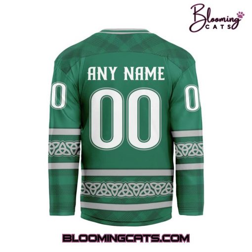 Detroit Red Wings NHL St. Patrick’s Day 2025 Hockey Jersey