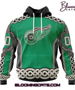 Detroit Red Wings NHL St. Patrick’s Day 2025 Hoodie