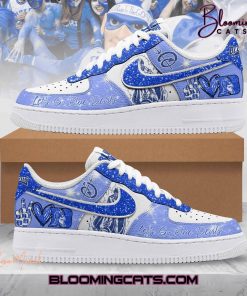 Duke Blue Devils “Let’s Go Blue Devils” Air Force 1 Sneaker