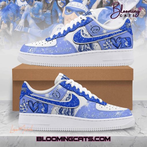 Duke Blue Devils “Let’s Go Blue Devils” Air Force 1 Sneaker