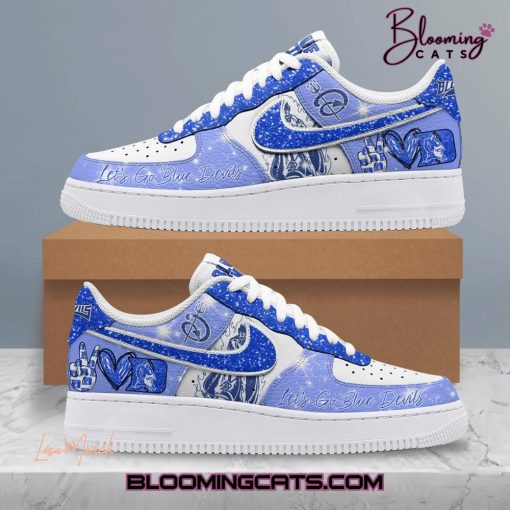 Duke Blue Devils “Let’s Go Blue Devils” Air Force 1 Sneaker