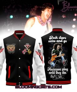 Edward Van Halen x Rock Stars Come And Go Baseball Jacket