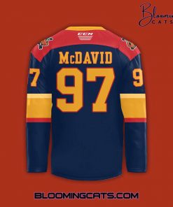 Erie Otters Connor McDavid Jersey Retirement Night Jersey