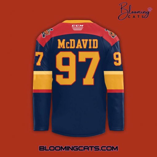 Erie Otters “Connor McDavid Jersey Retirement Night” Jersey