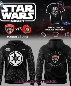 Florida Panthers Hockey NHL 2025 “Star Wars Night” Limited Edition Hoodie