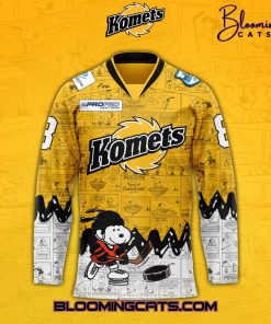 Fort Wayne Komets “75th Anniversary of Peanuts” Hockey Jersey