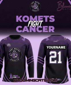 Fort Wayne Komets x Fight Cancer Night Limited Edition Jersey