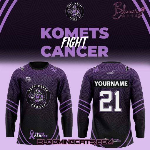 Fort Wayne Komets x Fight Cancer Night Limited Edition Jersey