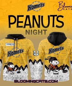 Fort Wayne Komets x Pirates Anniversary of Peanuts Hoodie