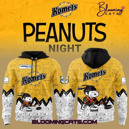 Fort Wayne Komets x Pirates Anniversary of Peanuts Hoodie