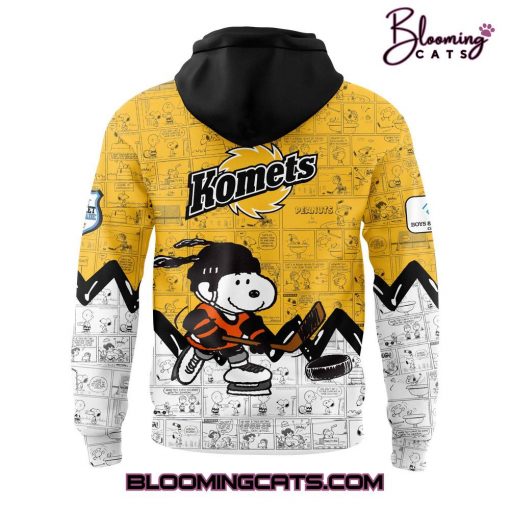 Fort Wayne Komets x Pirates Anniversary of Peanuts Hoodie