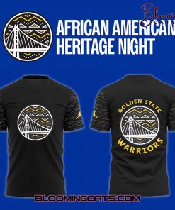 Golden State Warriors x Black History Night T-shirt