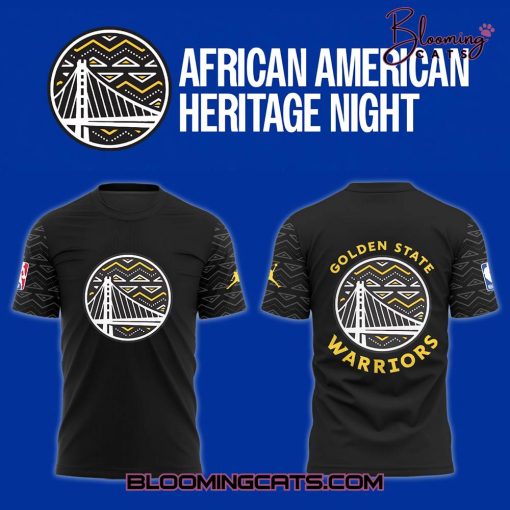 Golden State Warriors x Black History Night T-shirt