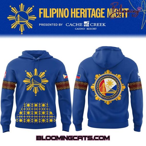 Golden State Warriors x Filipino Heritage Night Hoodie