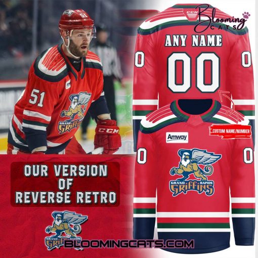 Grand Rapids Griffins Our Version Of Reverse Retro Jersey